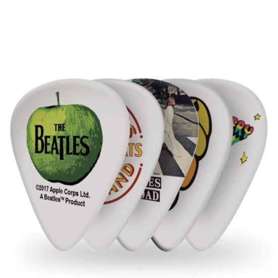 Palheta Para Guitarra The Beatles D Addario 1CWH610B3 - PLANET WAVES Imagem de Palheta Para Guitarra The Beatles D Addario 1CWH610B3