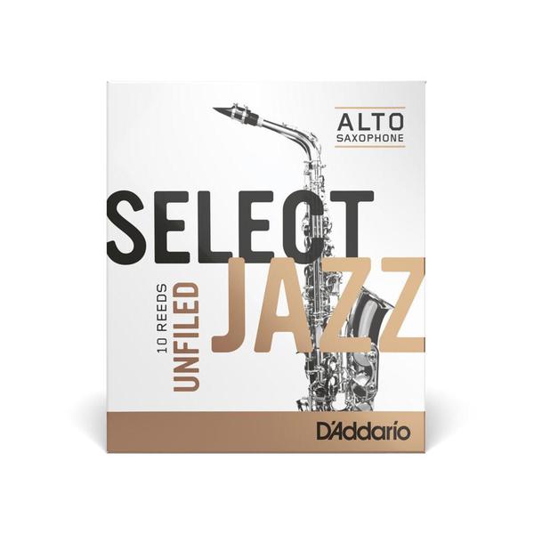 Imagem de Palheta Sax Alto 3S Unf. (10 Unidades) D'Addario Select Jazz