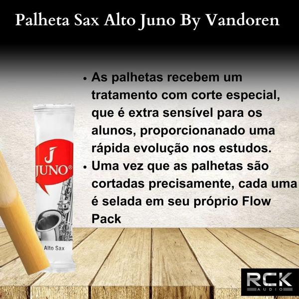Palheta Sax Alto Juno By Vandoren Imagem de Palheta Sax Alto Juno By Vandoren