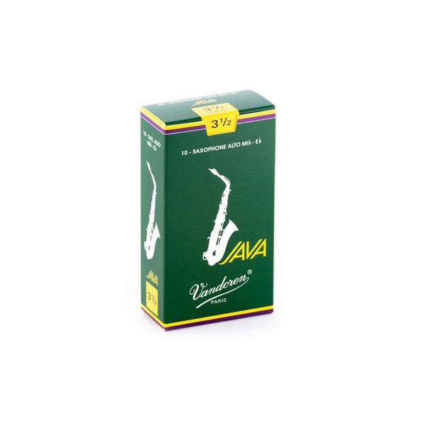 Imagem de Palheta Sax Alto Vandoren Java Verde 2½ Mib -eb Kit C/10