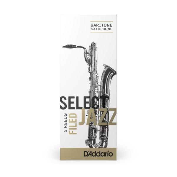 Imagem de Palheta Sax Barítono 2S Filed (5 Un) DAddario Select Jazz