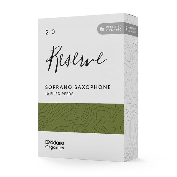 Imagem de Palheta Sax Soprano (10) DAddario Organic Reserve ODIR1020