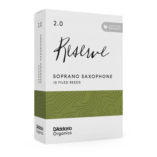 Imagem de Palheta Sax Soprano (10) DAddario Organic Reserve ODIR1020