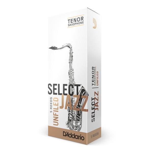 Imagem de Palheta Sax Tenor 3 Select Jazz RRS05TSX3M Caixa c/ 5 - D'addario