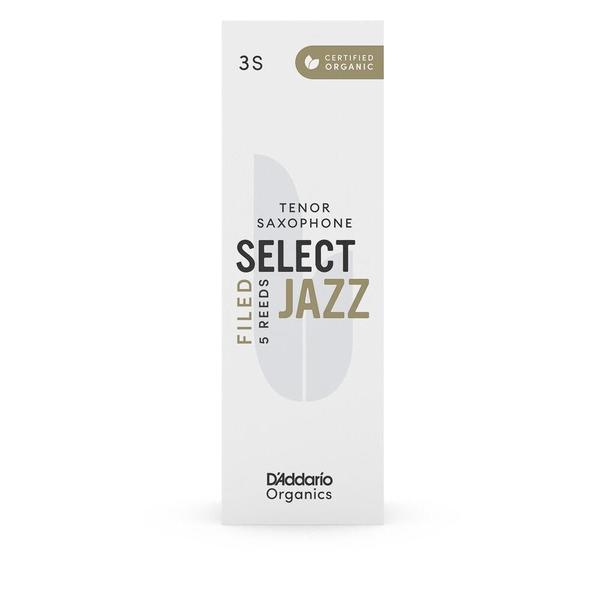 Imagem de Palheta Sax Tenor 3S (5 Peças) DAddario Organic Select Jazz