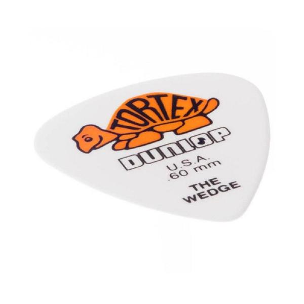 Imagem de Palheta Tortex Wedge 0,60mm Pack com 12 unidades - Dunlop