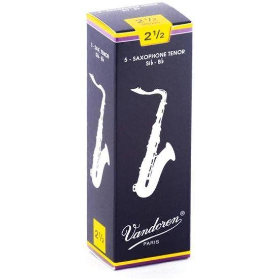 Imagem de Palheta Tradicional Para Saxofone Tenor 2 ½ Vandoren SR2225 - CX / 5