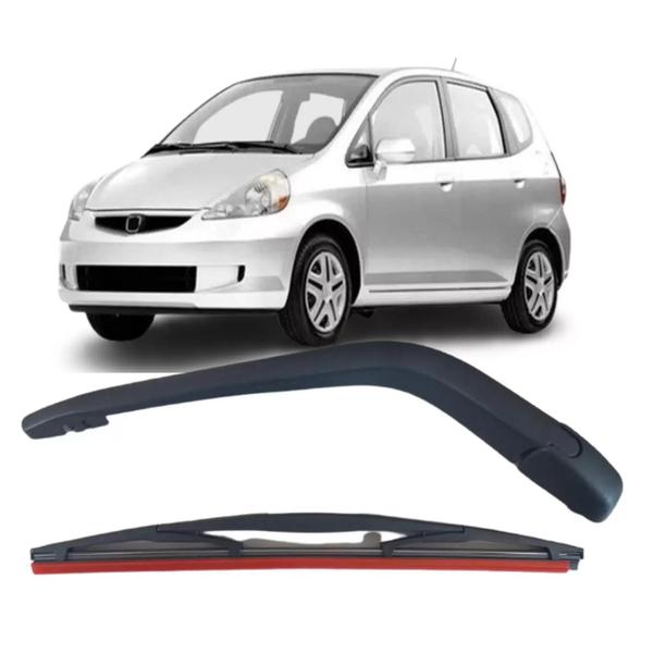 Imagem de Palheta traseira com braço honda fit 2003 até 2008