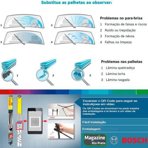 Imagem de Palheta Traseira Original Bosch 10E Limpador Traseiro 10"