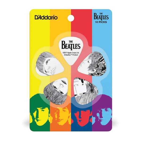 Palhetas de guitarra D'Addario e acessórios Beatles Revolver, pacote com 10 - Planet Waves Imagem de Palhetas de guitarra D'Addario e acessórios Beatles Revolver, pacote com 10