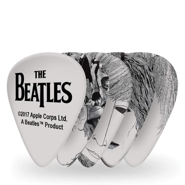 Palhetas de guitarra D'Addario e acessórios Beatles Revolver, pacote com 10 - Planet Waves Imagem de Palhetas de guitarra D'Addario e acessórios Beatles Revolver, pacote com 10