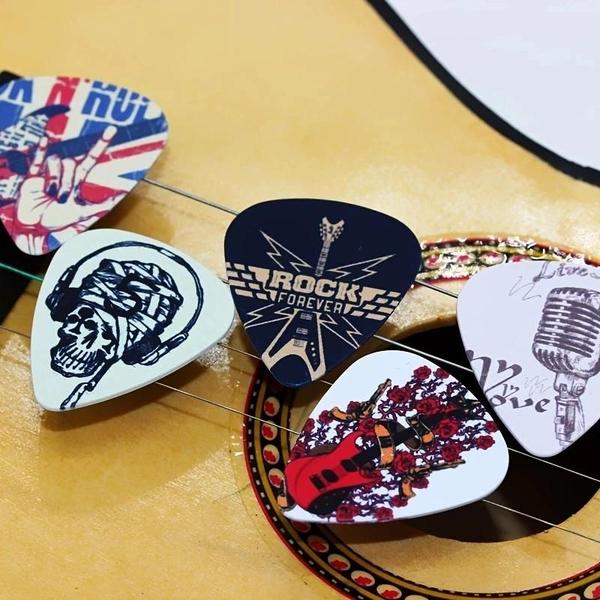 Palhetas de Guitarra Desenho Animado (50 Peças) - Acessórios para Ukulele e Guitarra Imagem de Palhetas de Guitarra Desenho Animado (50 Peças) - Acessórios para Ukulele e Guitarra
