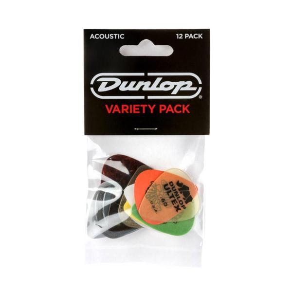 Imagem de Palhetas Dunlop Sortidas 12 Unidades Tortex Ultex Nylon Mais