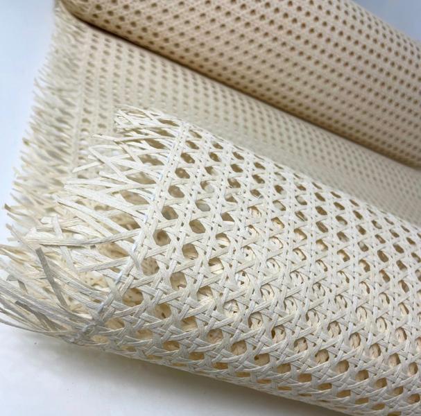 Imagem de Palhinha Indiana Rattan Sextavada Tela Natural 12m X 50cm