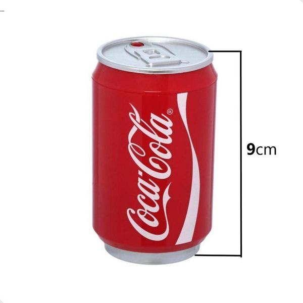 Paliteiro Automático Coca Cola Em Lata Porta Palito De Dente - HAUSKTAFT Imagem de Paliteiro Automático Coca Cola Em Lata Porta Palito De Dente