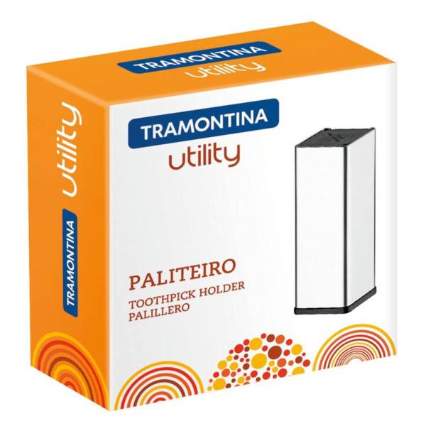 Paliteiro Tramontina Utility em Aço Inox - 61105000 Imagem de Paliteiro Tramontina Utility em Aço Inox - 61105000