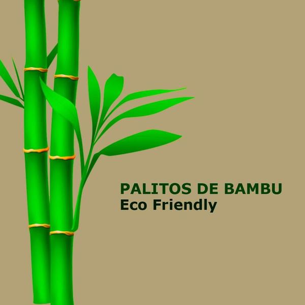 Imagem de Palito de Bambu para Petiscos Frutas coloridas - SilverFestas