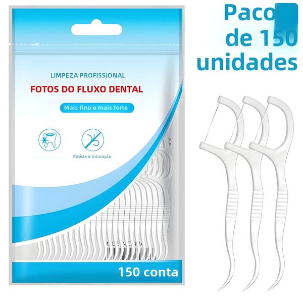 Imagem de Palitos de Limpeza Ultrafinos Descartáveis - Kit com 600/300/150/50 Unidades