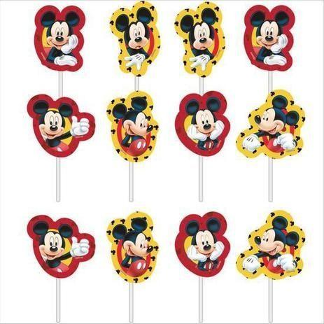 Palitos Decor Imp Mickey - Piffer Imagem de Palitos Decor Imp Mickey - Piffer