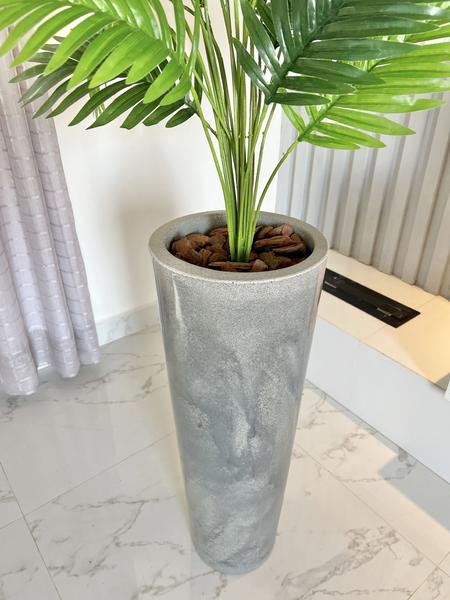 Imagem de Palmeira Artificial Planta Vaso Coluna Grande