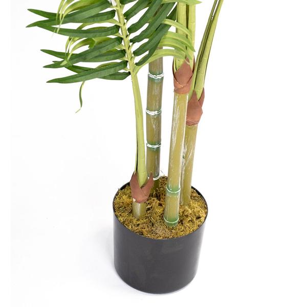 Imagem de Palmeira Planta Artificial Decorativa Areca Verde 120x26 cm - D'Rossi