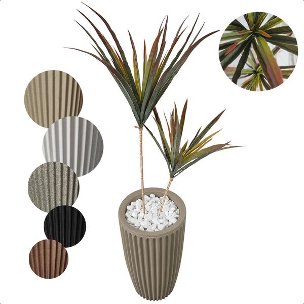 Imagem de Palmeira Yucca Planta Artificial com Vaso Decoração