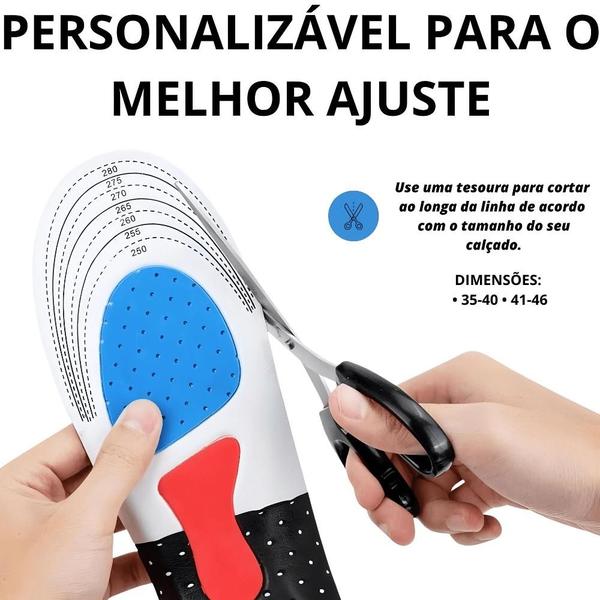 Imagem de Palmilha De Silicone Ajustável