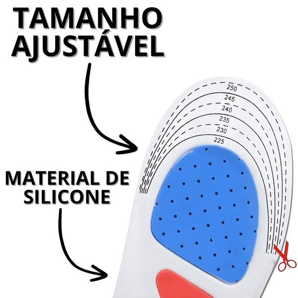 Imagem de Palmilha De Silicone Ajustável