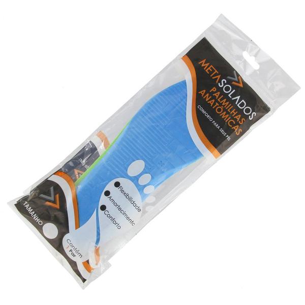 Palmilha Em Gel PU Bay Shore Confortavel Qualidade Azul - Oliver Shoes Imagem de Palmilha Em Gel PU Bay Shore Confortavel Qualidade Azul