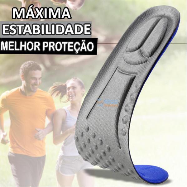 Imagem de Palmilha Massageadora Com Espuma Macia Para Dores nas Pernas e Pés Original Ergo Premium