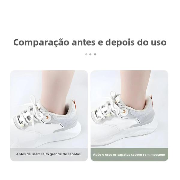 Imagem de Palmilhas Antidesgaste Ajustáveis - 4 Pares para Sapatos Esportivos (Homens e Mulheres)