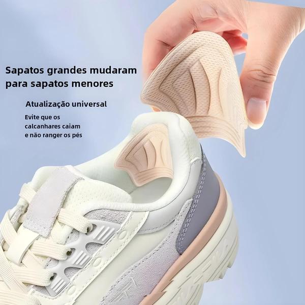 Imagem de Palmilhas Antidesgaste Ajustáveis - 4 Pares para Sapatos Esportivos (Homens e Mulheres)