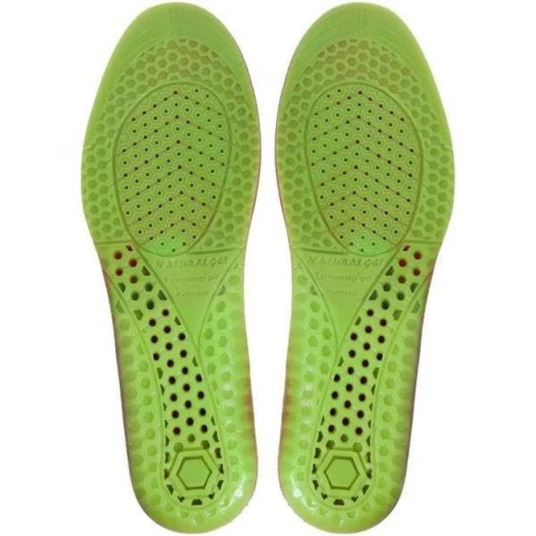 Imagem de Palmilhas De Gel Footgel Padel Eucalipto Verde E Branco