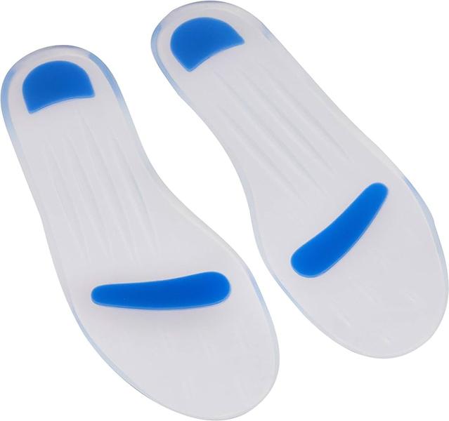 Imagem de Palmilhas de Silicone Planas Com Ponto Azul - Orthosilic