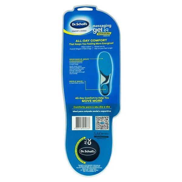 Imagem de Palmilhas Massaging GEL DR. SCHOLLS para Alivio dos PES 40 a 45