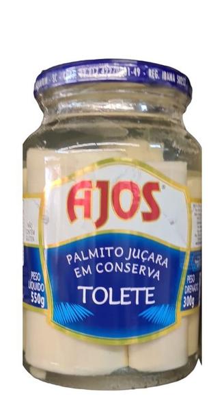 Palmito Juçara Ajos Tolete 300gr Drenado Em Conservas - Blook Imagem de Palmito Juçara Ajos Tolete 300gr Drenado Em Conservas