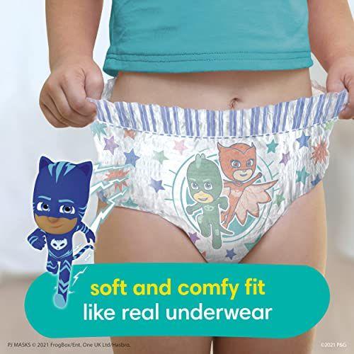 Imagem de Pampers Easy Ups Training Pants Boys and Girls, 3T-4T (Tamanho 5), 116 Count, Huge Pack, Packaging & Prints Podem Variar