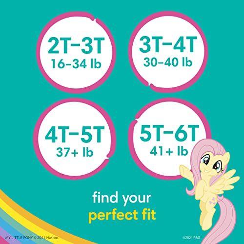 Imagem de Pampers Easy Ups Training Pants Girls and Boys, 2T-3T (Tamanho 4), 140 Count, Embalagem & Prints Podem Variar