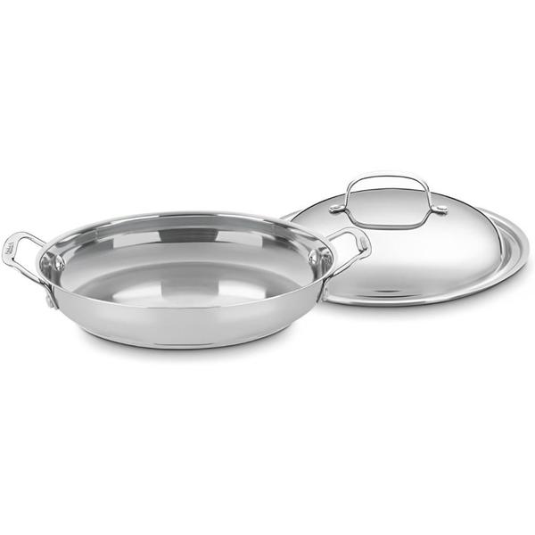Panela Aço Inox Cuisinart Chef'S Classic 30 Cm Com Tampa 725-30D Imagem de Panela Aço Inox Cuisinart Chef'S Classic 30 Cm Com Tampa 725-30D