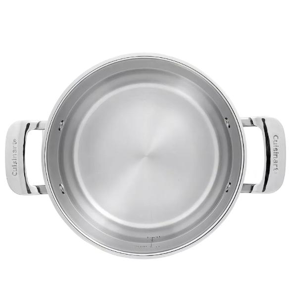 Imagem de Panela Aço Inox Cuisinart Contour 5 Litros Com Tampa 445-22