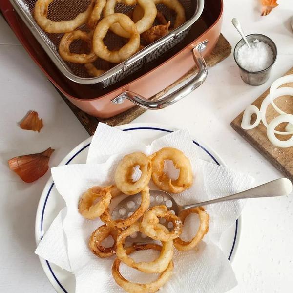 Panela Antiaderente Faz Tudo Bolo/pipoca/assados/grelha - CAÇAROLA FRIGIDEIRA FRITADEIRA Imagem de Panela Antiaderente Faz Tudo Bolo/pipoca/assados/grelha