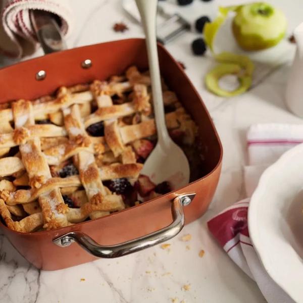 Panela Antiaderente Faz Tudo Bolo/pipoca/assados/grelha - CAÇAROLA FRIGIDEIRA FRITADEIRA Imagem de Panela Antiaderente Faz Tudo Bolo/pipoca/assados/grelha