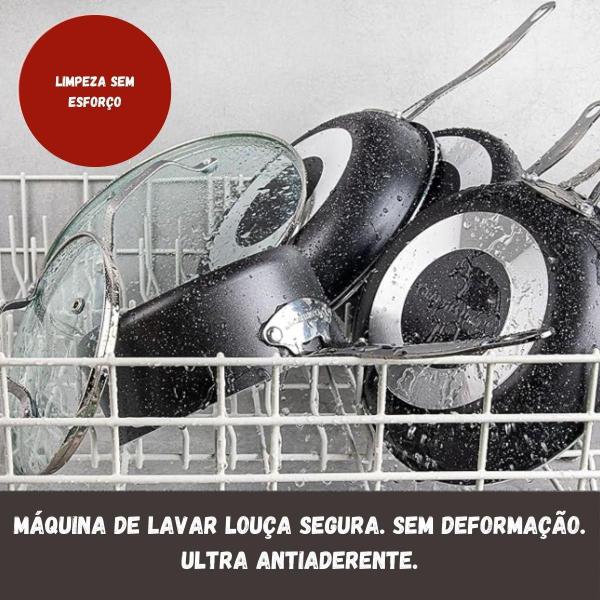 Panela Antiaderente Média, Para Fritura - Zonne Imagem de Panela Antiaderente Média, Para Fritura