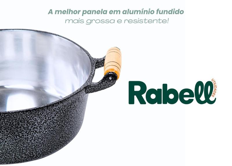 Imagem de PANELA CAÇAROLA ALUMÍNIO BATIDO FUNDIDO 20CM TAMPA DE VIDRO Cor:Prateado