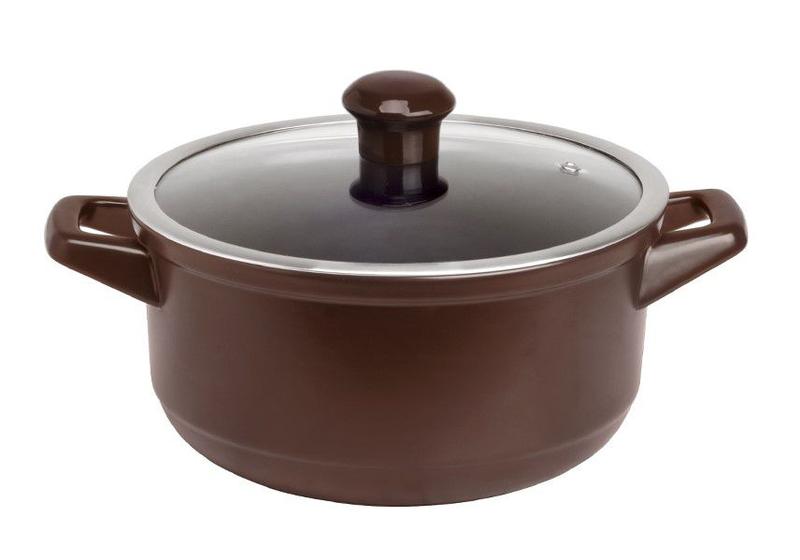 Panela cacarola duo 14cm 0,9l ceramica ceraflame Imagem de Panela cacarola duo 14cm 0,9l ceramica ceraflame