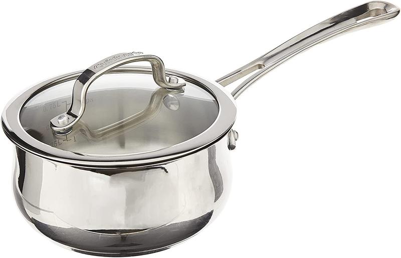 Imagem de Panela Cuisinart Contour Inox 1L com tampa 419-14