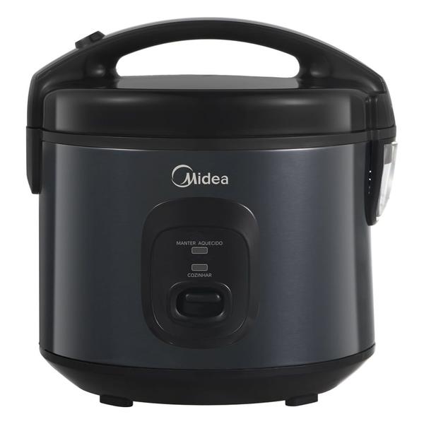 Panela de Arroz Elétrica 3L Preta Midea - Springer Midea Panela de Arroz Elétrica 3L Preta Midea - Springer Midea