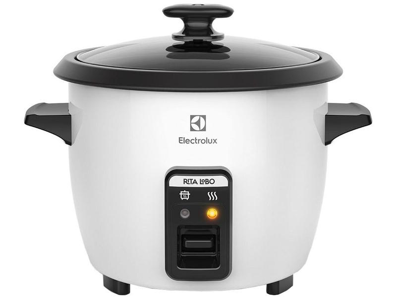 Panela de Arroz Elétrica Electrolux Easyline RCB50 450W 7 Xícaras Branco Panela de Arroz Elétrica Electrolux Easyline RCB50 450W 7 Xícaras Branco