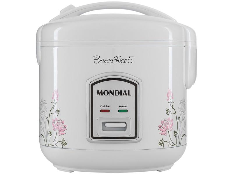 Panela de Arroz Elétrica Mondial Bianca Rice NPE-05-5X 5 Xícaras 400W