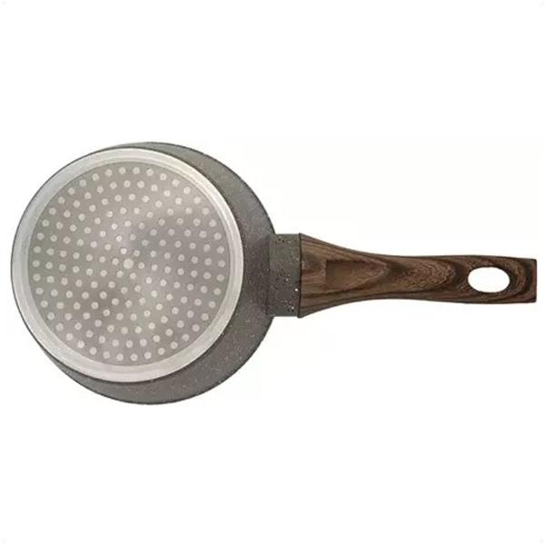 Panela De Indução Cerâmica Antiaderente 16cm Com Tampa Vidro - Mimo Imagem de Panela De Indução Cerâmica Antiaderente 16cm Com Tampa Vidro